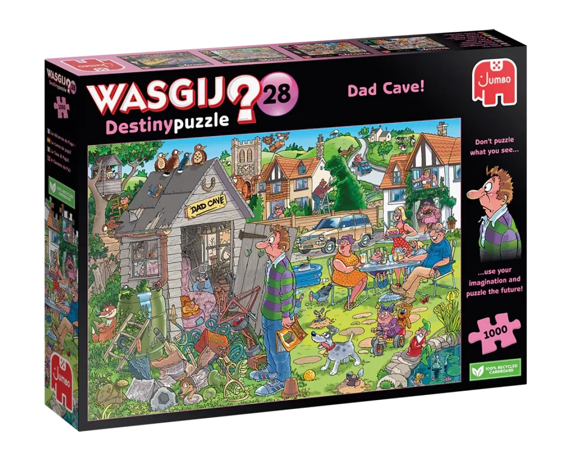 Wasgij Destiny Dad Cave! 1000 Palan Palapeli