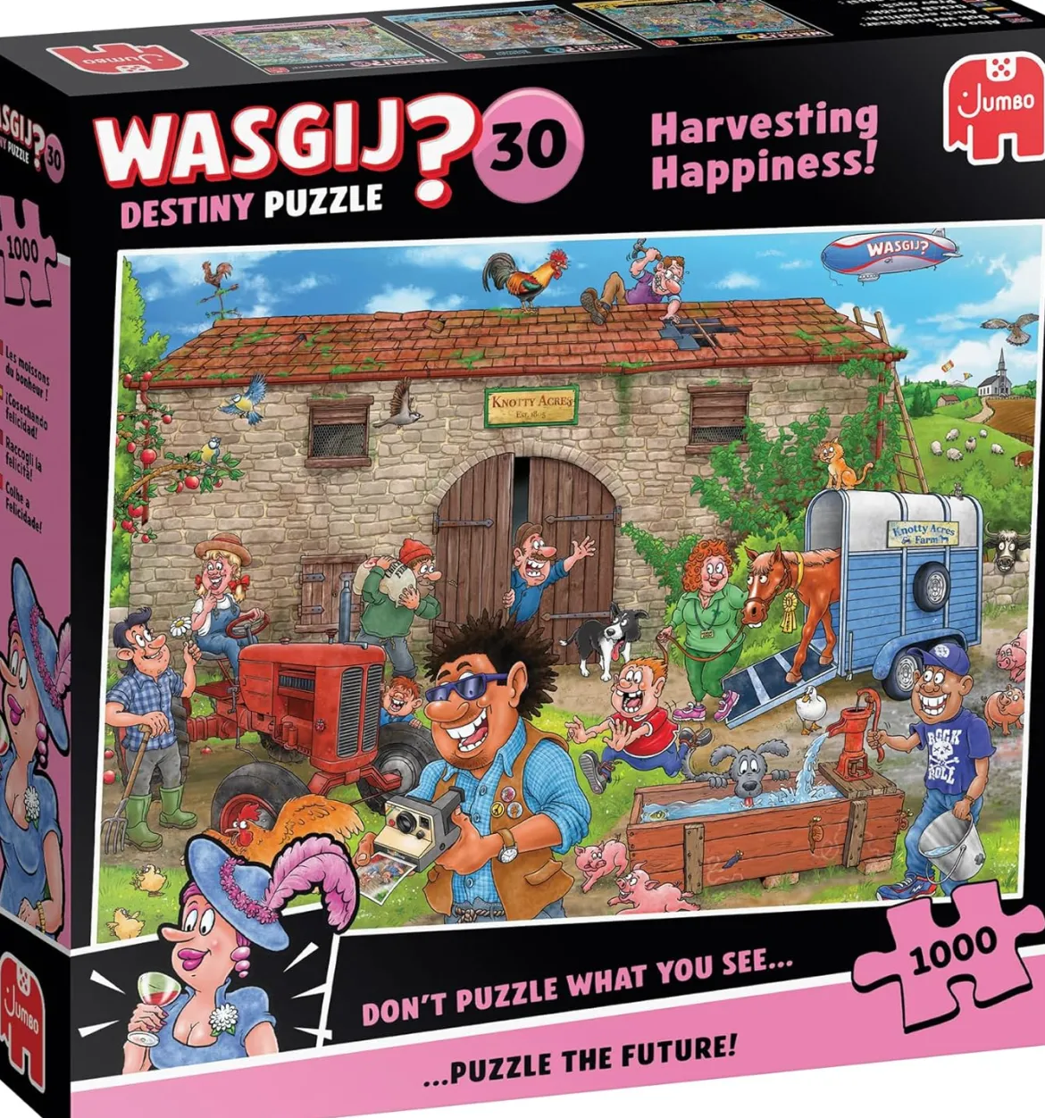 Wasgij Destiny Harvesting Happiness! 1000 Palan Palapeli