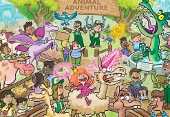 Wasgij Junior 3 Enchanted Encounters Mysteeripalapeli 240 Palaa