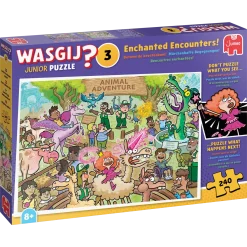 Wasgij Junior 3 Enchanted Encounters Mysteeripalapeli 240 Palaa