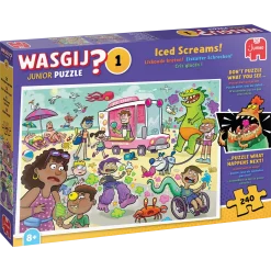 Wasgij Junior 1 Iced Screams Mysteeripalapeli 240 Palaa