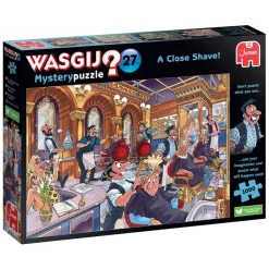 Wasgij Mystery A Close Shave! 1000 Palan Palapeli