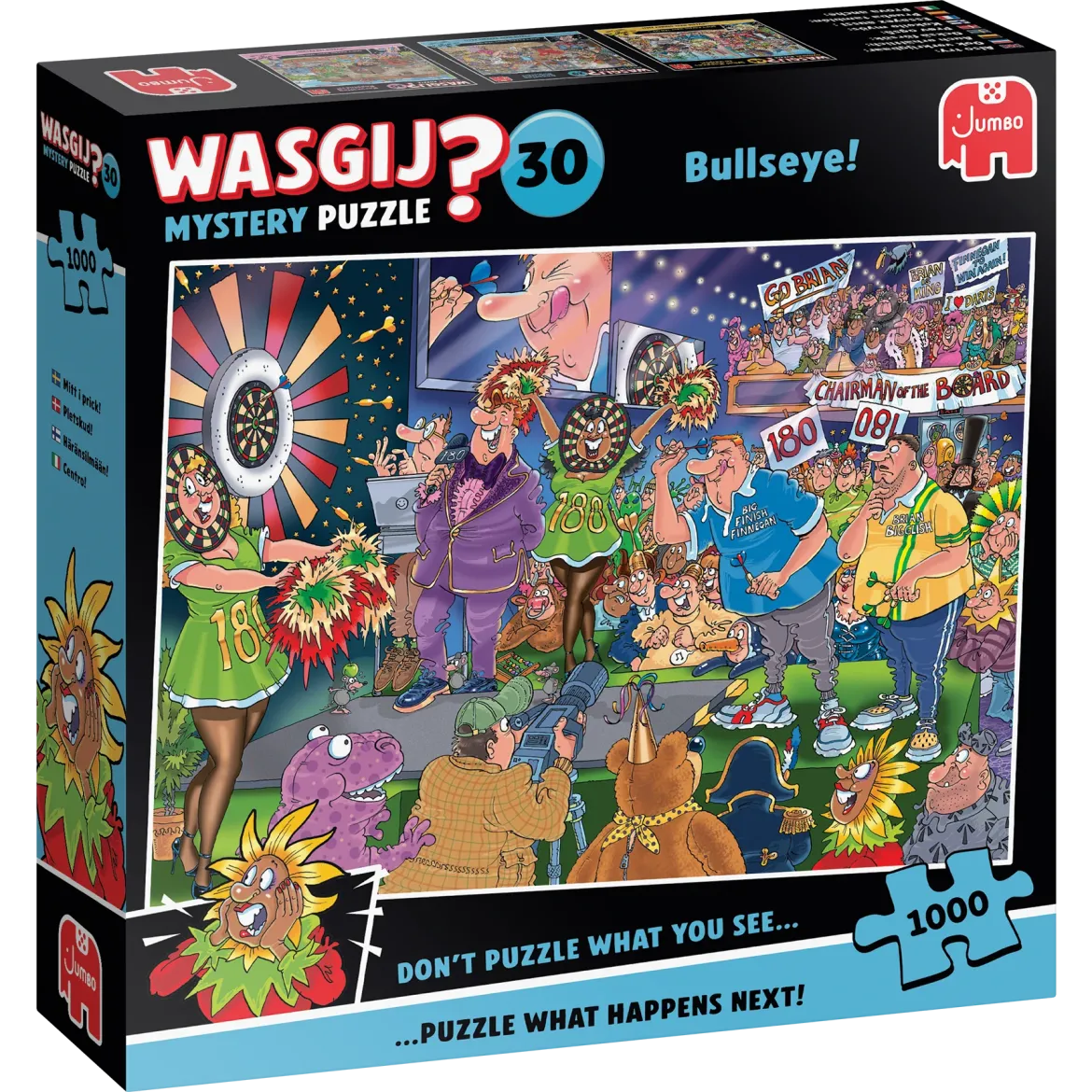 Wasgij Mystery 30 Bullseye! 1000 Palan Palapeli