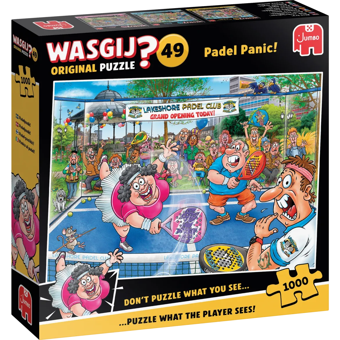 Wasgij Original 49 Padel Panic! 1000 Palan Palapeli