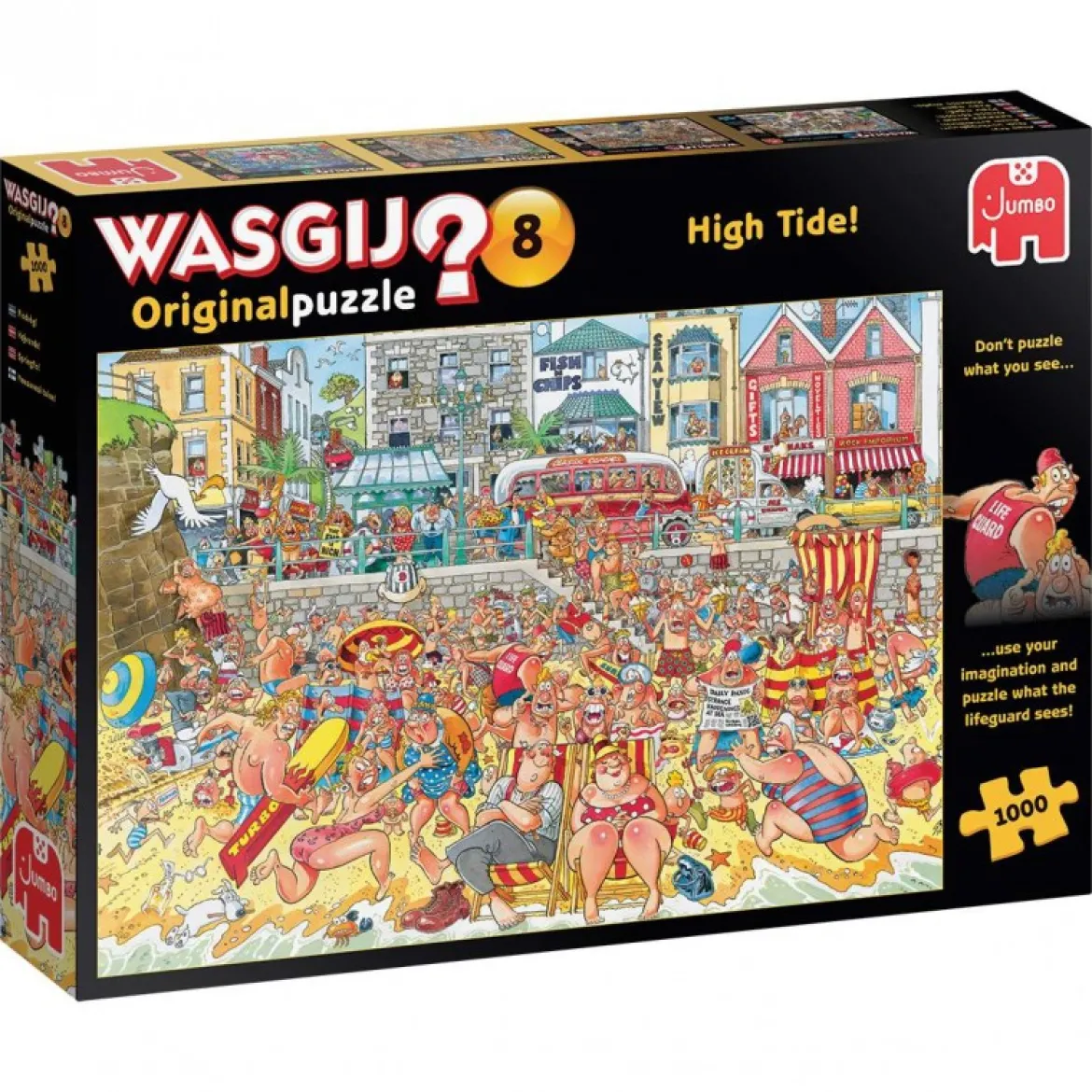 Wasgij Original 1000 palan palapeli High Tide!