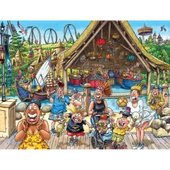 Wasgij Original Puzzle World of Sindbad! 1000 Palan Palapeli