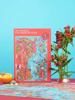 Water And Wines Australia, Wine Puzzle, 1000 Palan Viini Palapeli