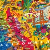 Water And Wines California, Wine Puzzle, 1000 Palan Viini Palapeli