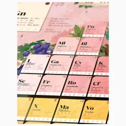 Water And Wines Periodic Table Of Wine, 1000 Palan Viini Palapeli