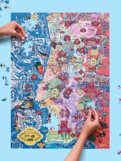 Water And Wines Portugal, Wine Puzzle, 1000 Palan Viini Palapeli