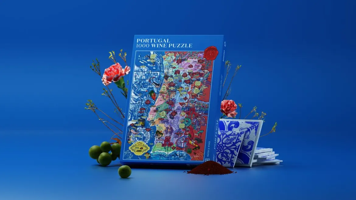 Water And Wines Portugal, Wine Puzzle, 1000 Palan Viini Palapeli