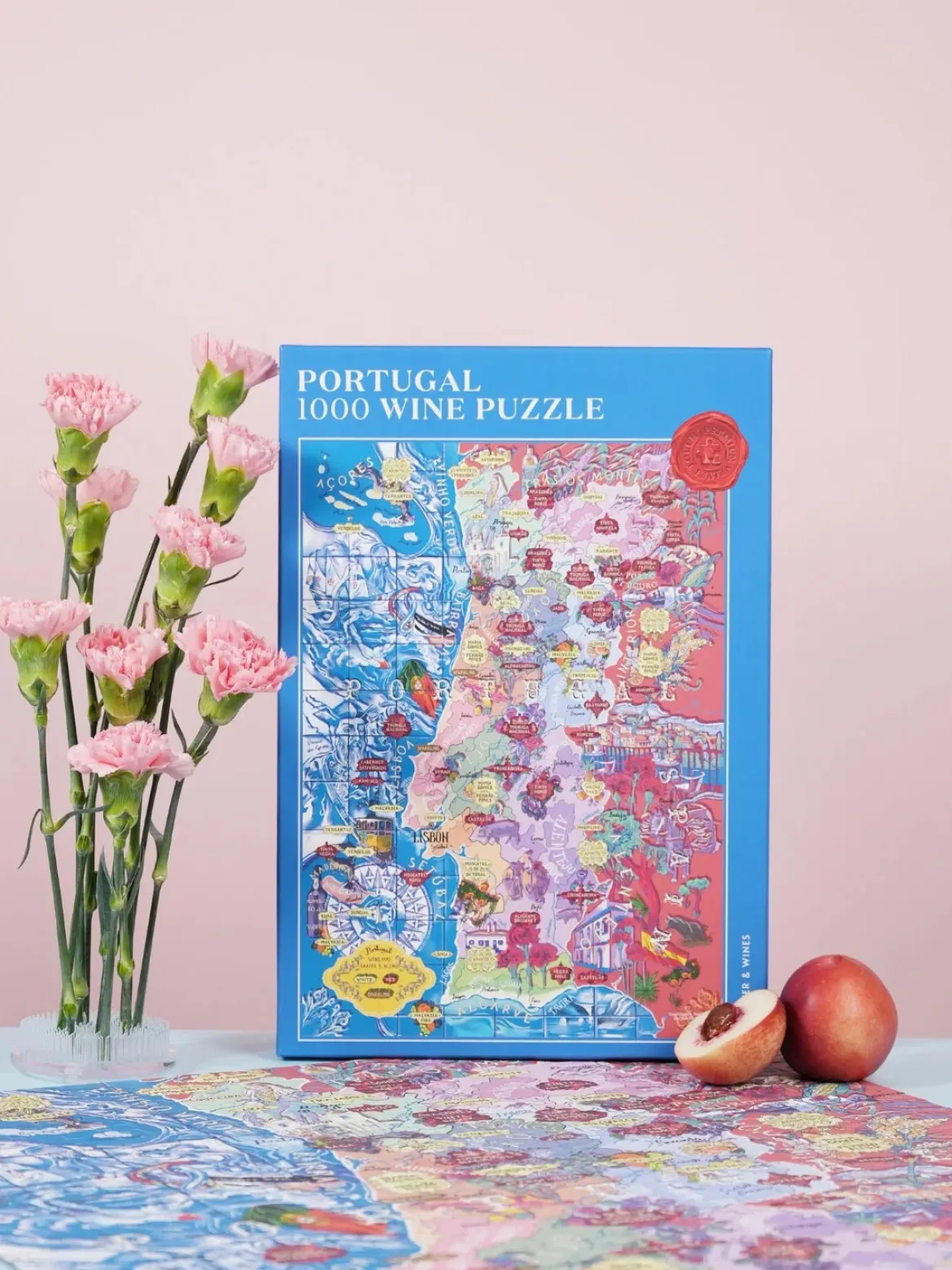 Water And Wines Portugal, Wine Puzzle, 1000 Palan Viini Palapeli