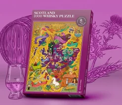 Water And Wines Scotland, Whisky Puzzle, 1000 Palan Viski Palapeli