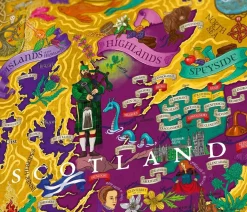 Water And Wines Scotland, Whisky Puzzle, 1000 Palan Viski Palapeli