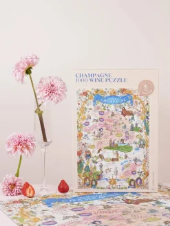 Water And Wines The World Of Champagne, 1000 Palan Samppanja Palapeli