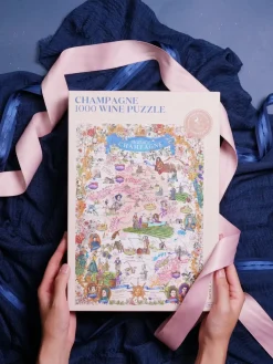 Water And Wines The World Of Champagne, 1000 Palan Samppanja Palapeli