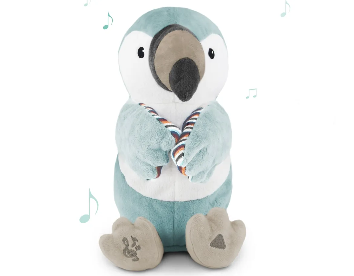 Zazu Clapping Soft Toy Timo The Toucan, Taputtava Tukaani Pehmolelu
