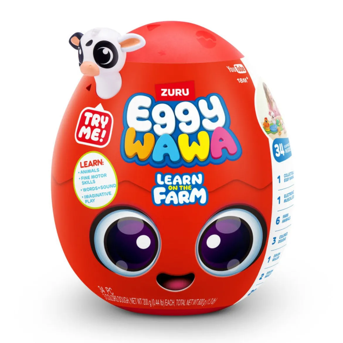 Zuru Eggy WAWA Learn On The Farm Yllätyslelu